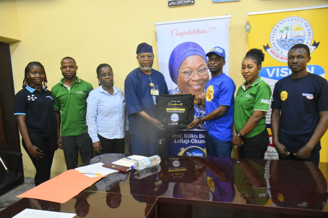 Perfetti Nigeria Limited Donates Receptacle Bins to LASUED, Commends Management for Ensuring a Hygienic Academic Environment