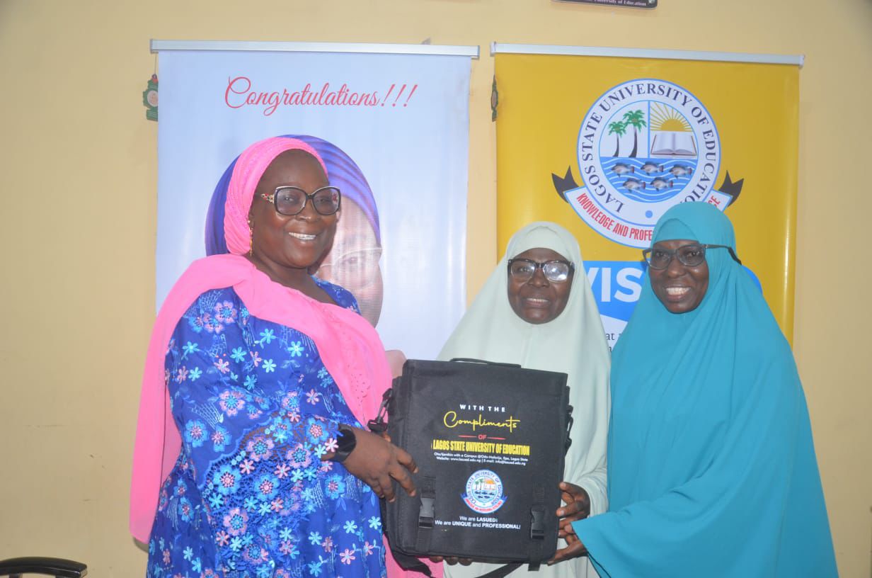 LASUED Management Hosts Al-Meenat Women Organization